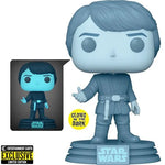 Funko pop Star Wars: Return of the Jedi 40th Hologram Luke Glow-in-the-Dark