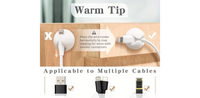 Cable clips adhesive cord holders 5 pieces