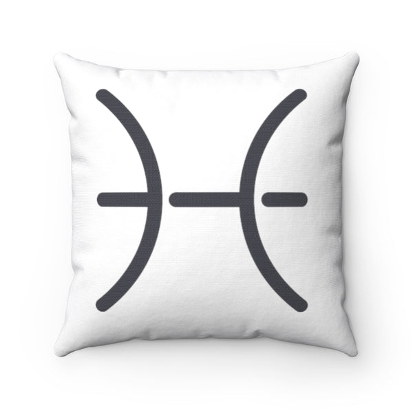 Pisces Spun Polyester Square Pillow | Horoscope Pillow