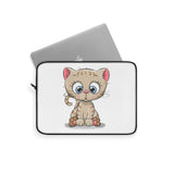 Laptop sleeve - Cute Kitty | Personalized gift | Personalize laptop