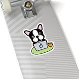 Laptop Stickers - Laptop Bull Dog | Custom Stickers