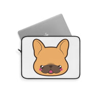 Laptop sleeve - Frenchie face | Personalized gift | Custom personalized