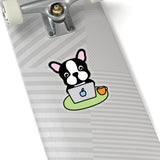 Laptop Stickers - Laptop Bull Dog | Custom Stickers