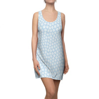 Printed dresses - Blue Snowflake | Dresses for women | Christmas dress