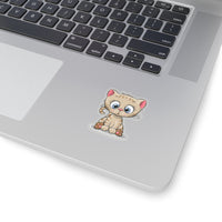 Laptop Sticker - Cute Kitty