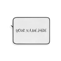 Personalized Laptop Sleeve with custom name
