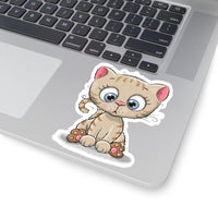 Laptop Sticker - Cute Kitty