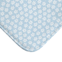 Christmas decorations - Snowflake mat | Custom bath mat | Christmas gift