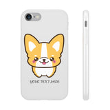 iPhone xs max cases - Cute Corgi | iPhone flexi cases | Custom iPhone cases