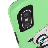 iPhone 11 cases - Light green color sew panda | iPhone cases mate tough