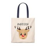 Tote Bag - Rudolph | Christmas tote bag