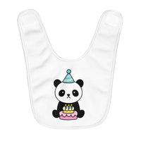Baby bibs - Panda Bday | Baby gift | Baby boy gift | Baby girl gift