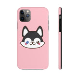 iPhone 11 pro cases - Pink color husky | iPhone 11 cases mate tough