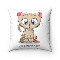 Matching couple gift - Corgi and Kitty pillow | Matching pillows | Couples gift