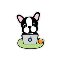 Laptop Stickers - Laptop Bull Dog | Custom Stickers