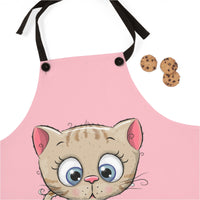 Apron for women - Cute kitty | Custom Apron | Personalized apron