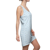 Printed dresses - Blue Snowflake | Dresses for women | Christmas dress