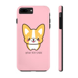 iPhone 11 pro max cases - Pink color cute corgi | iPhone cases mate tough | Personalized iPhone cases