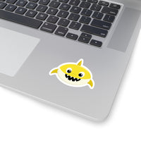 Baby shark Yellow - Laptop Stickers | Custom Stickers