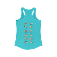Workout tank women racerback tank top