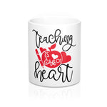 Teacher gifts - Heart teaching | Teacher gifts personalized | Custom teacher gift