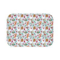 Home decor - Reindeer mat | Custom bath mat | Christmas gift