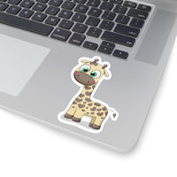 Laptop Stickers - Cute Baby Giraffe