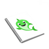 Notebook - Baby shark green
