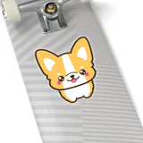 Stickers - Cute front corgi | Custom Stickers | Custom personalized