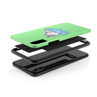 iPhone xs max cases - Green color cloud unicorn | iPhone xr cases mate tough