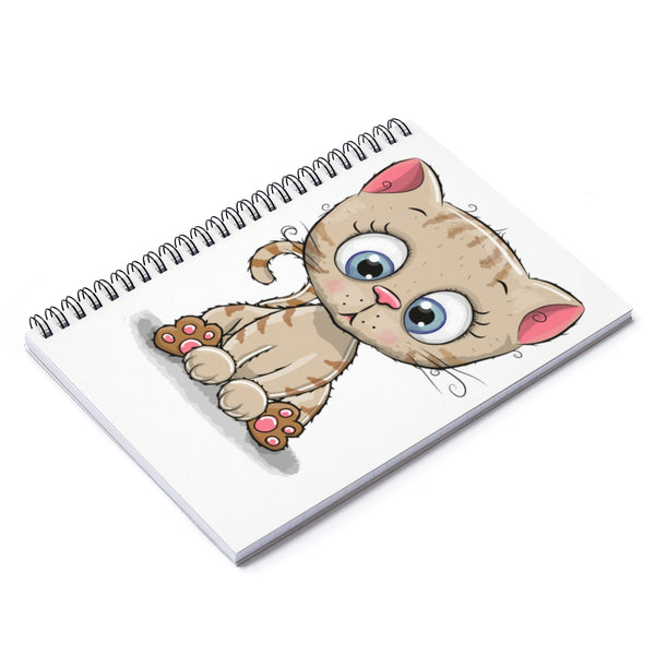 Spiral Notebook Cute Kitty - Ruled Line