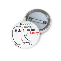 Halloween decorations - Boo pin button | Halloween pin decor