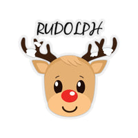 Stickers - Cute Rudolph | Custom Stickers | Laptop Stickers
