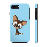 iPhone 11 cases - Chihuahua blue background color | iPhone x cases mate tough