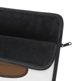 Laptop sleeve - Cute poop | Personalized gift | Custom personalized