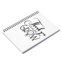 Teacher gifts - Spiral notebook helping grow | Teacher gifts personalized | Custom teacher gift