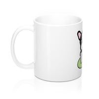 Fathers Day Gift - Personalized Coffee Mug with Laptop Bulldog Dad
