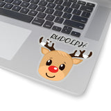 Stickers - Cute Rudolph | Custom Stickers | Laptop Stickers