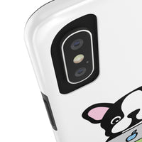 iPhone 11 pro max cases - Laptop frenchie white background color | iPhone x cases mate tough