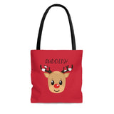 Christmas decorations - Rudolph tote bag | Christmas gift | Custom christmas pillow