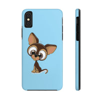 iPhone 11 cases - Chihuahua blue background color | iPhone x cases mate tough