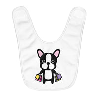 Baby bibs -  Shopping Bull dog | Baby gift | Baby boy gift | Baby girl gift