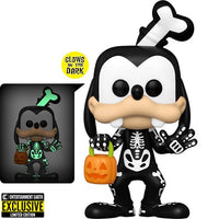Funko Pop Exclusive Disney Skeleton Goofy Glow-in-the-Dark Pop