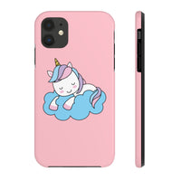iPhone xr cases - Pink color cloud unicorn | iPhone x cases mate tough