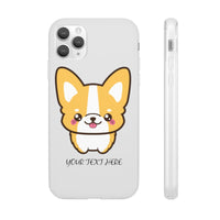 iPhone xs max cases - Cute Corgi | iPhone flexi cases | Custom iPhone cases