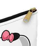 Makeup bag - Cute kissing panda | Custom makeup bag | Personalized makeup bag