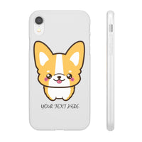 iPhone xs max cases - Cute Corgi | iPhone flexi cases | Custom iPhone cases
