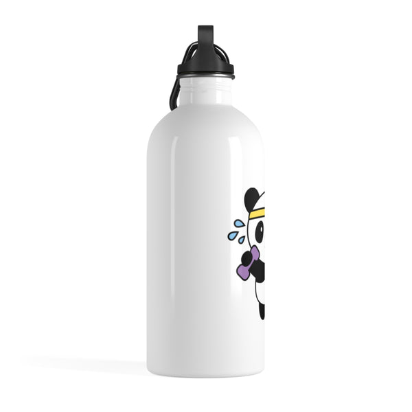 Stainless water bottle - Exercise Panda, Personalized gift