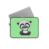 Laptop sleeve - Sew panda green color | Laptop pouch