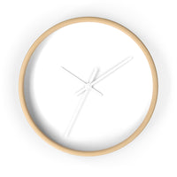 Wall clock plain background with no lines